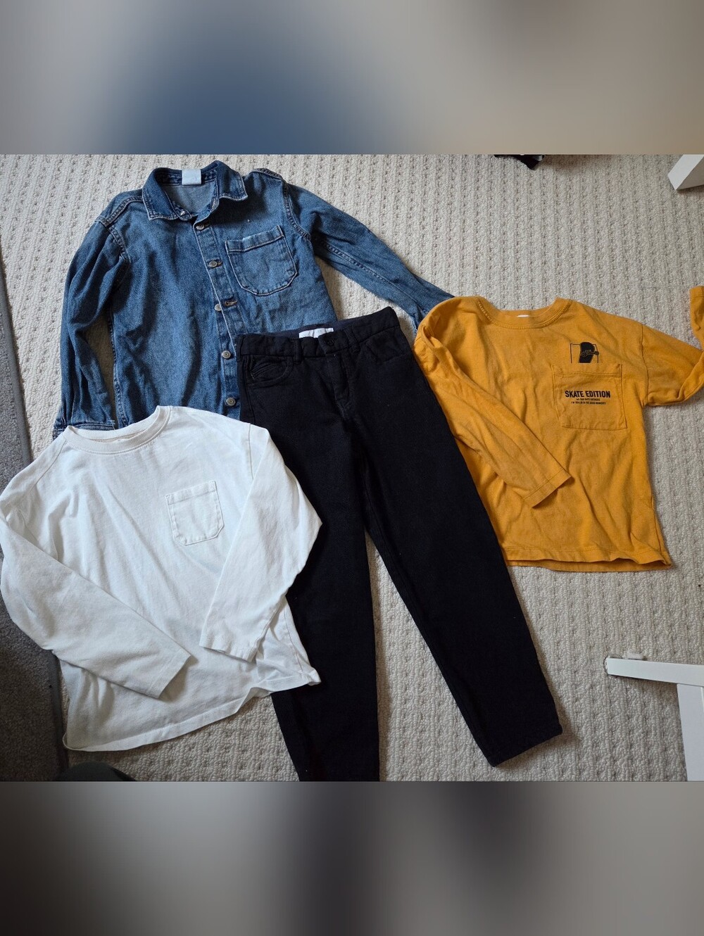 Bundle - Boys 7 Years - Pants And Tops - Mango And ZARA